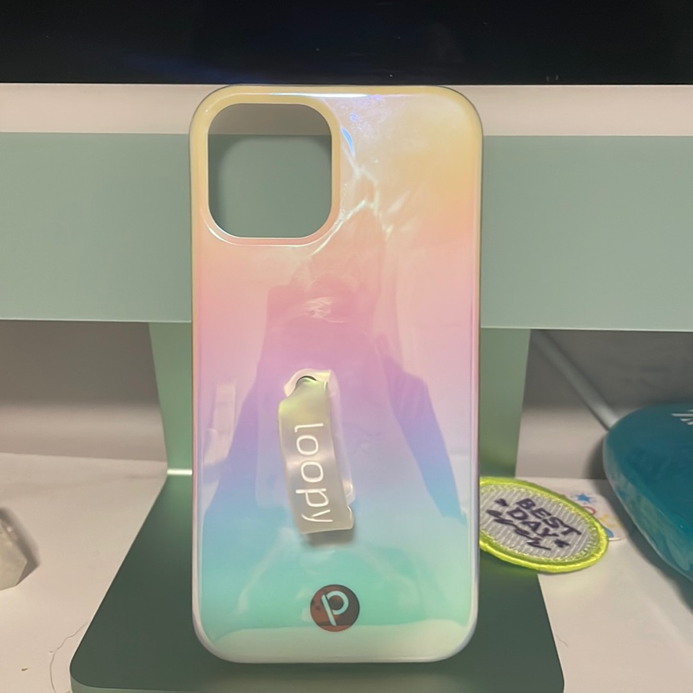 iPhone 12 Pro Loopy Case - Pearl